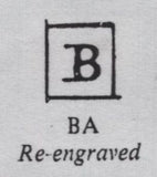 141936 1840-41 MATCHED QUARTET 1D BLACKS PL.5 STATE ONE (SG2 SPEC AS25), 1D BLACK STATE TWO (SG3 SPEC AS28), PENNY RED STATE TWO (SG7 SPEC AS29b) AND 1D RED STATE THREE (SG7 SPEC AS33a) LETTERED BA.
