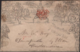 141959 1840 1D MULREADY THAMES DITTON, SURREY TO ELLON, ABERDEEN WITH 'Thames Ditton/Penny Post' HAND STAMP (SY615).