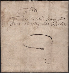 141979 1699 MAIL USED LOCALLY IN SHASTON (SHAFTESBURY), DORSET CARRIED PRIVATELY.