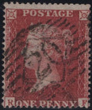 141981 1858 DIE 2 1D ROSE-RED WHITE PAPER ISSUE PERFORATION 16 (SG36) GROUP OF 23 ITEMS, 12 DIFFERENT PLATES INCLUDING PL.52 ON COVER.