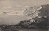141986 1929 POST CARD TYNEHAM, A 'LOST VILLAGE' IN DORSET TO LONDON WITH 'TYNEHAM' DATE STAMP.