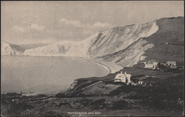 141986 1929 POST CARD TYNEHAM, A 'LOST VILLAGE' IN DORSET TO LONDON WITH 'TYNEHAM' DATE STAMP.