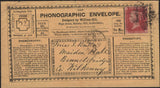 142007 1865 ILLUSTRATED 'THE PHONOGRAPHIC ENVELOPE' ADDRESSED TO BENNETSBRIDGE, CO. KILKENNY.