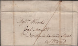 142036 1795 MAIL USED IN LONDON WITH 'LINCS.INN/- 2 -' RECEIVERS HANDSTAMP (L419).