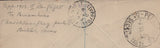 142038 1933 REGISTERED AIRMAIL LIVERPOOL TO BRAZIL VIA GRAF ZEPPELIN WITH KGV 1D AND 1S, VERY FINE ZEPPELIN CACHETS.