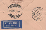 142043 1931 AIRMAIL LONDON TO CAPE TOWN, SOUTH AFRICA WITH KGV 1S (SG429).