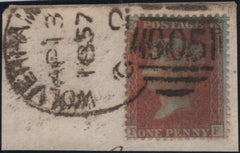 142152 1857 PIECE 1D (SG29) 'WOLVERHAMPTON/905' SPOON TYPE B (RA126).