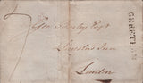 142236 1803-1912 GROUP OF EXTO, RUTLAND POSTAL HISTORY (8 ITEMS).