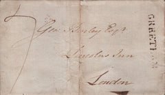 142236 1803-1912 GROUP OF EXTO, RUTLAND POSTAL HISTORY (8 ITEMS).
