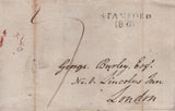 142236 1803-1912 GROUP OF EXTO, RUTLAND POSTAL HISTORY (8 ITEMS).