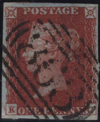 142247 1846 1D PL.70 (SG8)(KC) FINE USED.