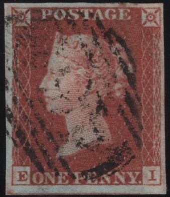 142253 1846 1D PL.70 (SG8)(EI) FINE USED.
