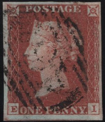142253 1846 1D PL.70 (SG8)(EI) FINE USED.