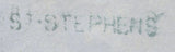 142280 1855 MAIL NORWICH TO ALNWICK DIE 2 1D (SPEC C6) WITH 'ST. STEPHENS'  HANDSTAMP IN BLUE (NK324r)..