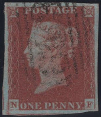 142298 1848 1D PL.75 (SG8)(NF RE-ENTRY SPEC BS64c).