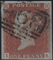 142304 1847 1D PL.73 (SG8)(IK) FINE USED.