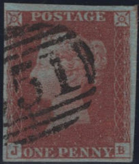 142306 1847 1D PL.77 (SG8)(JB) FINE USED.