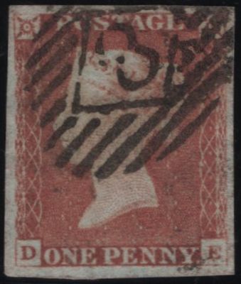 142366 1846 1D PL.68 (SG8)(DE) GOOD USED.