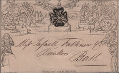 142371 1841 MULREADY WRAPPER WARMINSTER, WILTS TO BANKERS IN BATH.