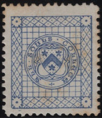 142452 1884 ALL SOULS' COLLEGE, OXFORD ½D ULTRAMARINE (CS1) GOOD UNUSED.