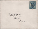 142472  CIRCA 1884 COVER LINCOLN COLLEGE, OXFORD USED WITHIN OXFORD WITH LINCOLN COLLEGE 1D BLUE (CS11).