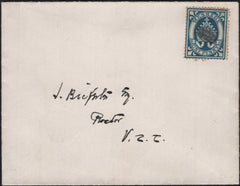 142472  CIRCA 1884 COVER LINCOLN COLLEGE, OXFORD USED WITHIN OXFORD WITH LINCOLN COLLEGE 1D BLUE (CS11).