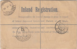 142606 1904 REGISTERED INSURED MAIL BIRMINGHAM TO AMSTERDAM, HOLLAND.