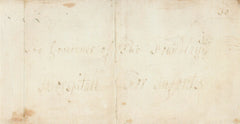 142624 1767 MAIL TO THE FOUNDLING HOSPITAL WITH HERMITAGE DOCKWRA HANDSTAMP (L343).
