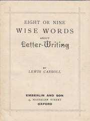 142638 1889 'The Wonderland Postage-Stamp Case' STAMP BOOKLET PLUS HOLDER WITH PICTURE OF 'ALICE IN WONDERLAND' ON FRONT.