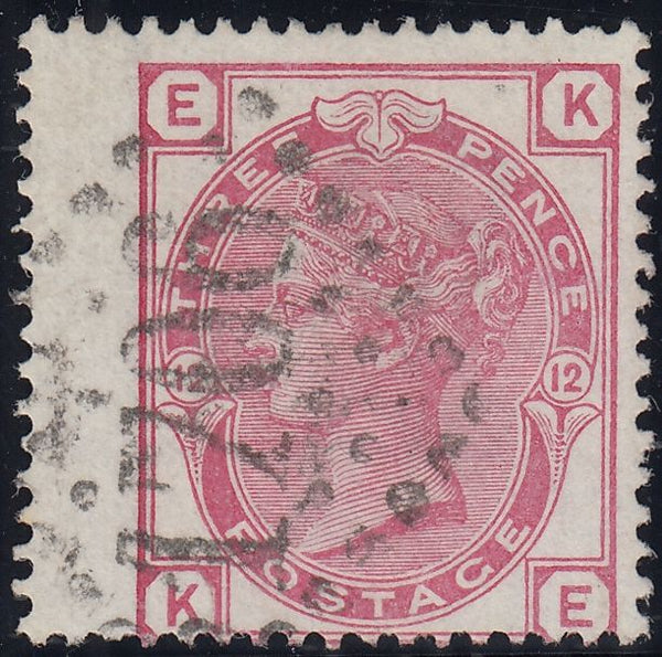 142650 1873 3D ROSE (SG143) FRENCH '1706' CANCELLATION.