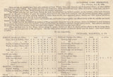 142706 1840 PRICES CURRENT MAIL LIVERPOOL TO GOUCESTER WITH HANDSTAMP '1' UNIFORM PENNY POST.