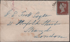 142762 1844 MAIL TO LONDON 1D PL.42 (SG8)(HA).