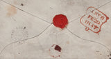 142767 1847 MAIL USED IN LONDON WITH THE SMALL CIRCULAR 'GENERAL POST OFFICE/FEBRUARY 20 1847' DATE STAMP (19mm) APPARENTLY THE ONLY RECORDED EXAMPLE.