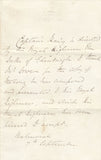 142806 1873 MAIL FROM BALMORAL CASTLE, ENVELOPE AND LETTER BOTH WITH EMBOSSED CREST TO CHESHIRE 1D PL.168 (SG43) CALEDONIAN T.P.O. CANCELLATION.