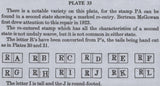 142974 1843 1D PL.33 (SG8)(RI) CONSTANT VARIETY 'P CONVERTED TO R' (SPEC BS22c) USED.