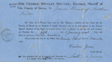 143003 1863 REGISTERED 'Jury Summons' MAIL EXETER TO NORTHAM, DEVON RE-DIRECTED TO APPLEDORE WITH 3D DEEP CARMINE-ROSE (SG75).