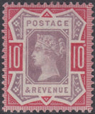 143063 1887 ½d-1s JUBILEE ISSUE (SG197-214) BASIC SET OF 14, FINE UNMOUNTED O.G.