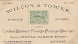 143073 CIRCA 1920-1970's (STAMP DEALERS ADVERTISING CARDS' (5).
