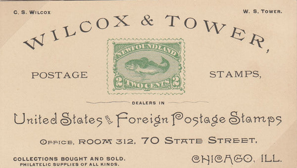 143073 CIRCA 1920-1970's (STAMP DEALERS ADVERTISING CARDS' (5).