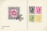 143073 CIRCA 1920-1970's (STAMP DEALERS ADVERTISING CARDS' (5).