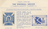 143073 CIRCA 1920-1970's (STAMP DEALERS ADVERTISING CARDS' (5).
