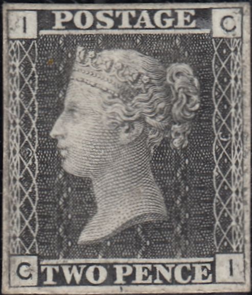 143154 1867 2d PARIS EXHIBITION PROOF IN BLACK ON SOFT WHITE CARD (SPEC DP49a).