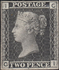 143154 1867 2d PARIS EXHIBITION PROOF IN BLACK ON SOFT WHITE CARD (SPEC DP49a).