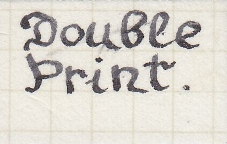 143162 1854 DIE 1 1D PL.157 (SG17) USED VERTICAL PAIR SJ RE-ENTRY (SPEC C1e) TJ KISS PRINT.