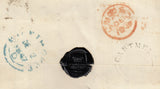 143179 1847 MAIL HOLKER HALL, LANCS TO MIDHURST, SUSSEX REDIRECTED TO LONDON.