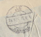143283  1954 AIRMAIL ENVELOPE LIVERPOOL TO KABUL, AFGHANISTAN KGVI 2/6 (SG509), 5s RED (SG510) AND QEII WILDINGS.
