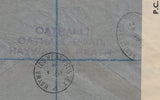 143299 1942 REGISTERED AIRMAIL HAYWARDS HEATH, SUSSEX TO BUENOS AIRES, ARGENTINE KGVI 3d  (SG490), 1s (SG475) 2/6 YELLOW-GREEN (SG476b).