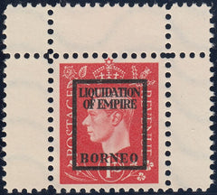 143370 1944 1d GERMAN PROPAGANDA FORGERY 'LIQUIDATION OF EMPIRE/BORNEO' UNUSED.