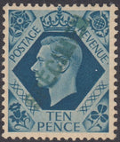 143388 1938-1939 KING GEORGE VI 4d-1s DEFINITIVES X SIX OVERPRINTED  'SPECIMEN' FOR USE BY A PORTUGUESE POSTAL ADMINISTRATION.