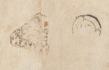 143453 1784 MAIL LONDON TO GREENWICH, KENT WITH LONDON DOCKWRA HANDSTAMP.